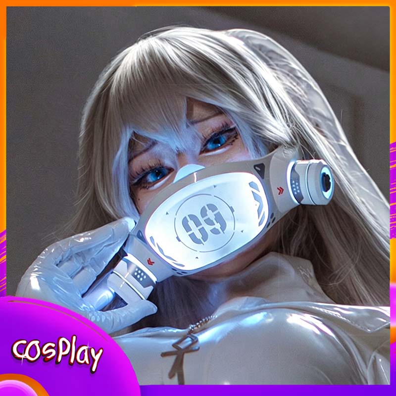 Tech Wear Accessories - Cyber Punk Mask With LED Light