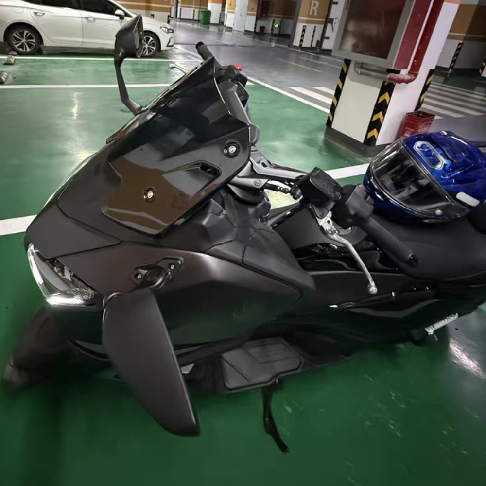 2025 TMAX 560 Windscreen Winds - Moto Tech Accessories & Workshop review and price