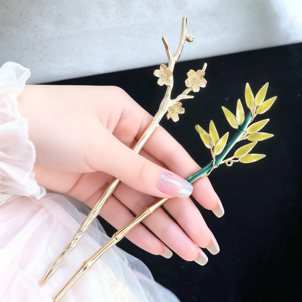 Enamel Alloy Hairpin For Women - Tech Accessories For Women review and price