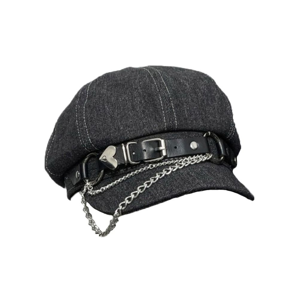 Trend Octagonal Harajuku Beret - Tech Wear Accessories review and price