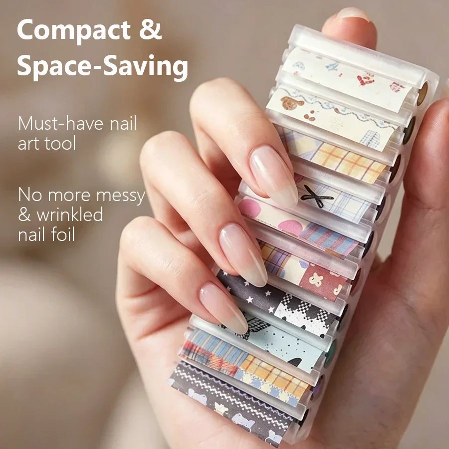 Portable 10-Grid Nail Starry F - Nail Tech Accessories review and price