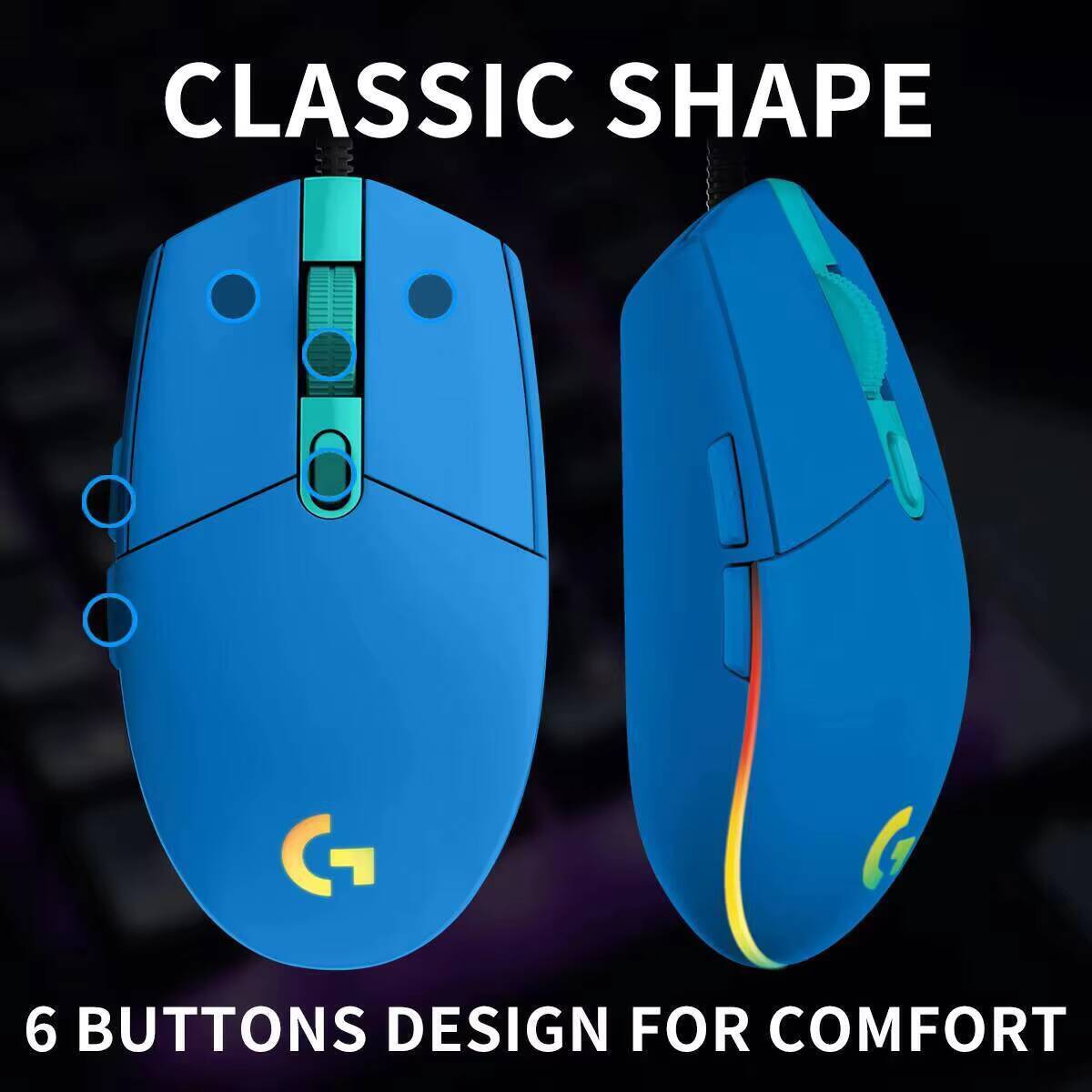 Logitech G203 Wired RGB Gaming - Logitech Mouse G203 review and price