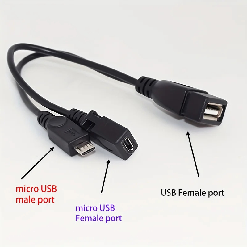 2-in-1 OTG USB to Micro USB Sp - Tech Accessories Shop review and price