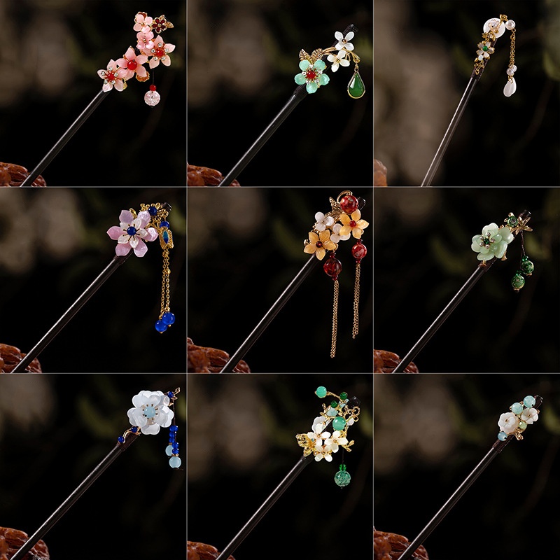 1Pc Wooden Hairpin Headdress f - Tech Accessories For Women review and price