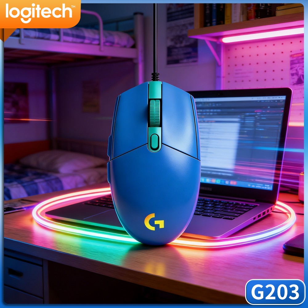Logitech G203 Wired Gaming Mou - Logitech Mouse G203 review and price