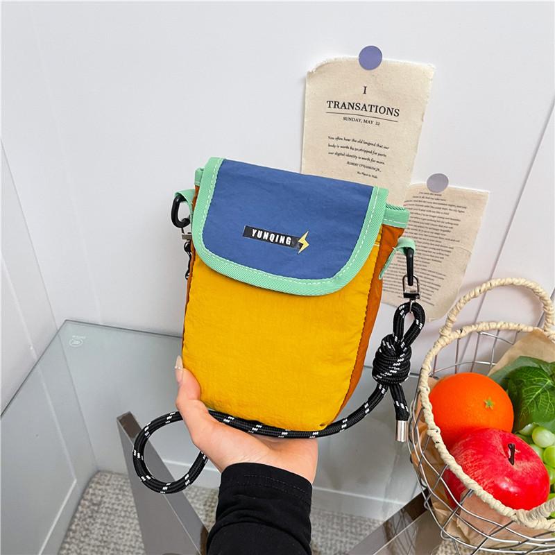 Color Block Nylon Crossbody Ba - Tech Wear Accessories review and price