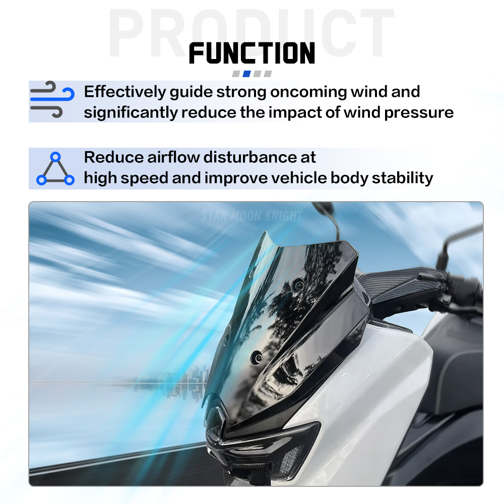 New NMAX 125 Windshield For Ya - Nmax Tech Max Accessories review and price