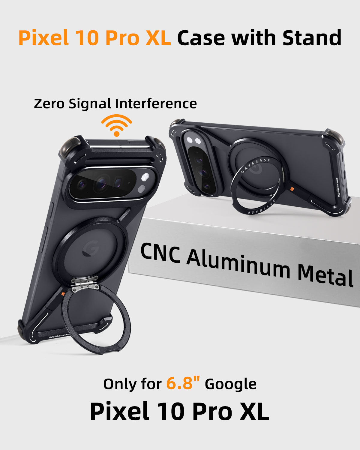 Oatsbasf Metal Phone Case for  - Phone Stand Aluminum review and price