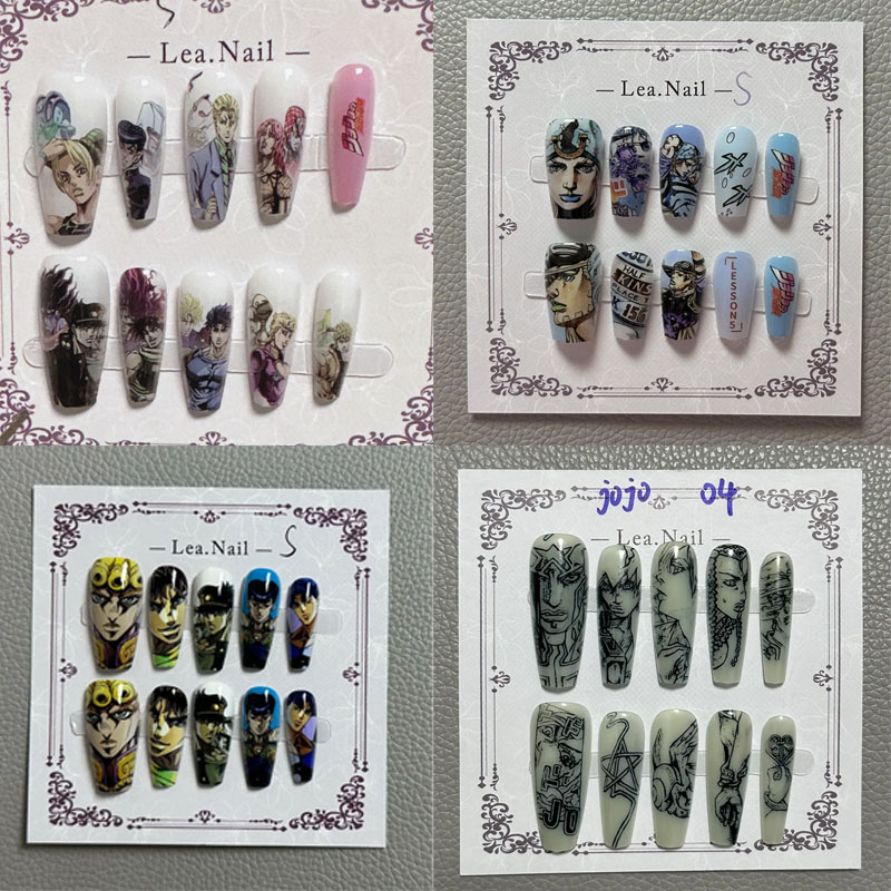 JOJO Nail Art Student Anime Ca - Nail Tech Accessories review and price