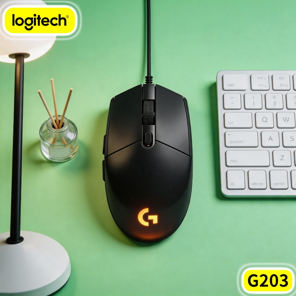 Logitech G203 Wired Gaming Mou - Logitech Mouse G203 review and price