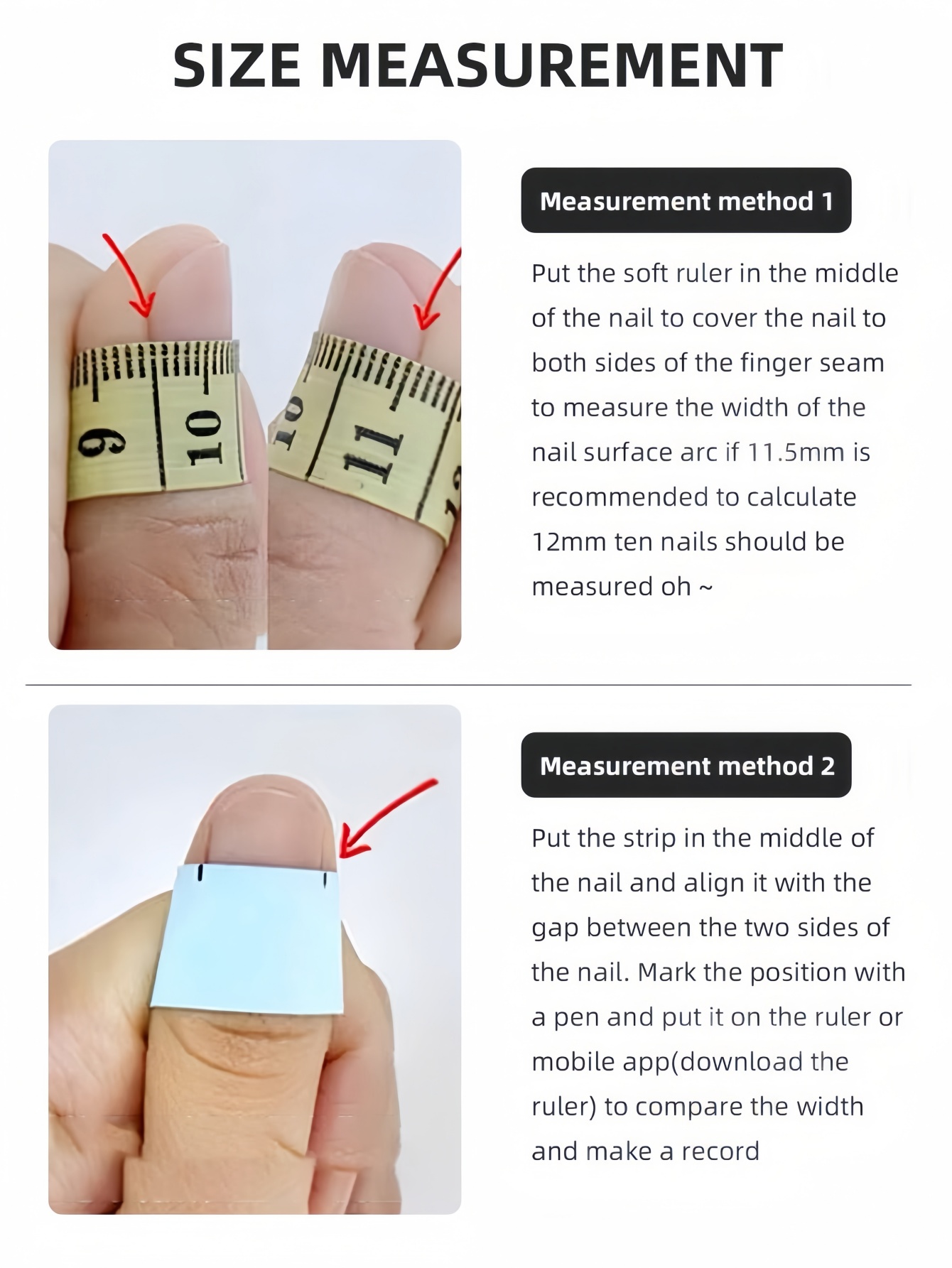 10 Long Trapezoidal Press-On N - Nail Tech Accessories review and price