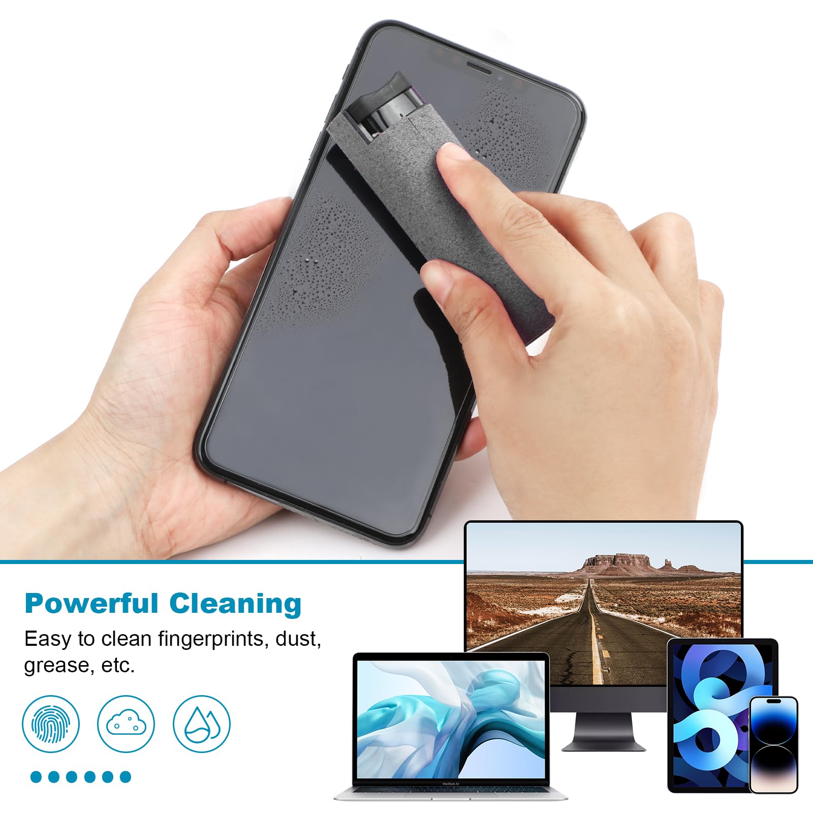 2-in-1 Mobile Phone Screen Spr - Screen Cleaner Spray review and price