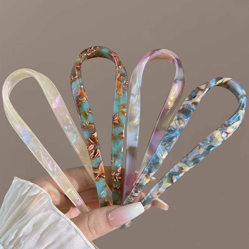 U-Shaped Hair Sticks Acetate A - Tech Accessories For Women review and price