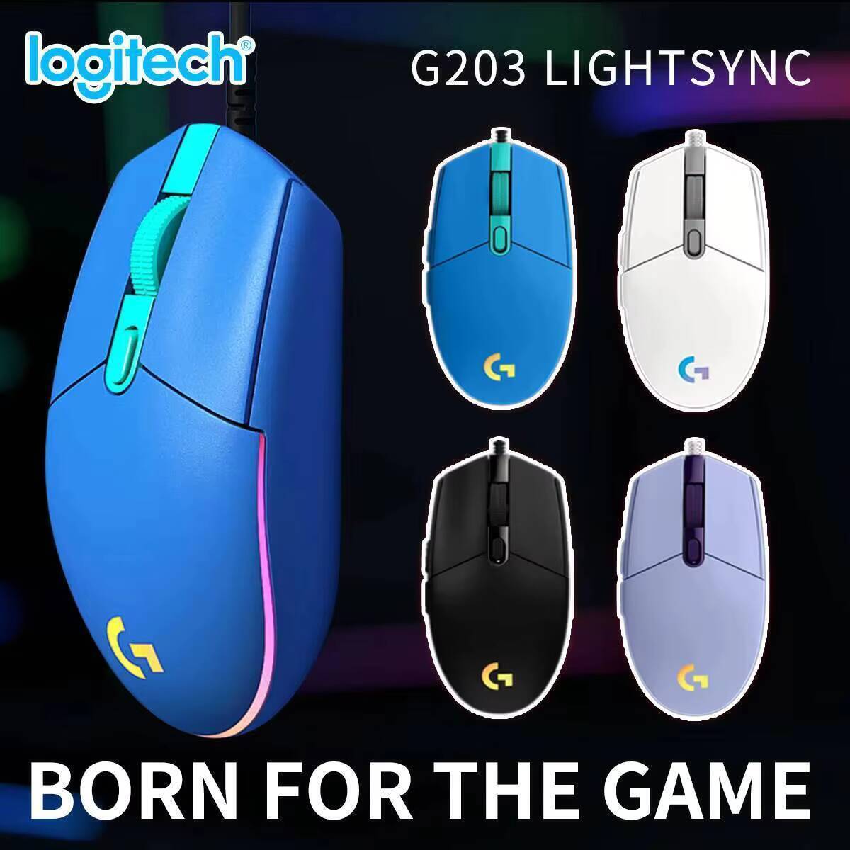 Logitech G203 Wired Mouse for  - Logitech Mouse G203 review and price