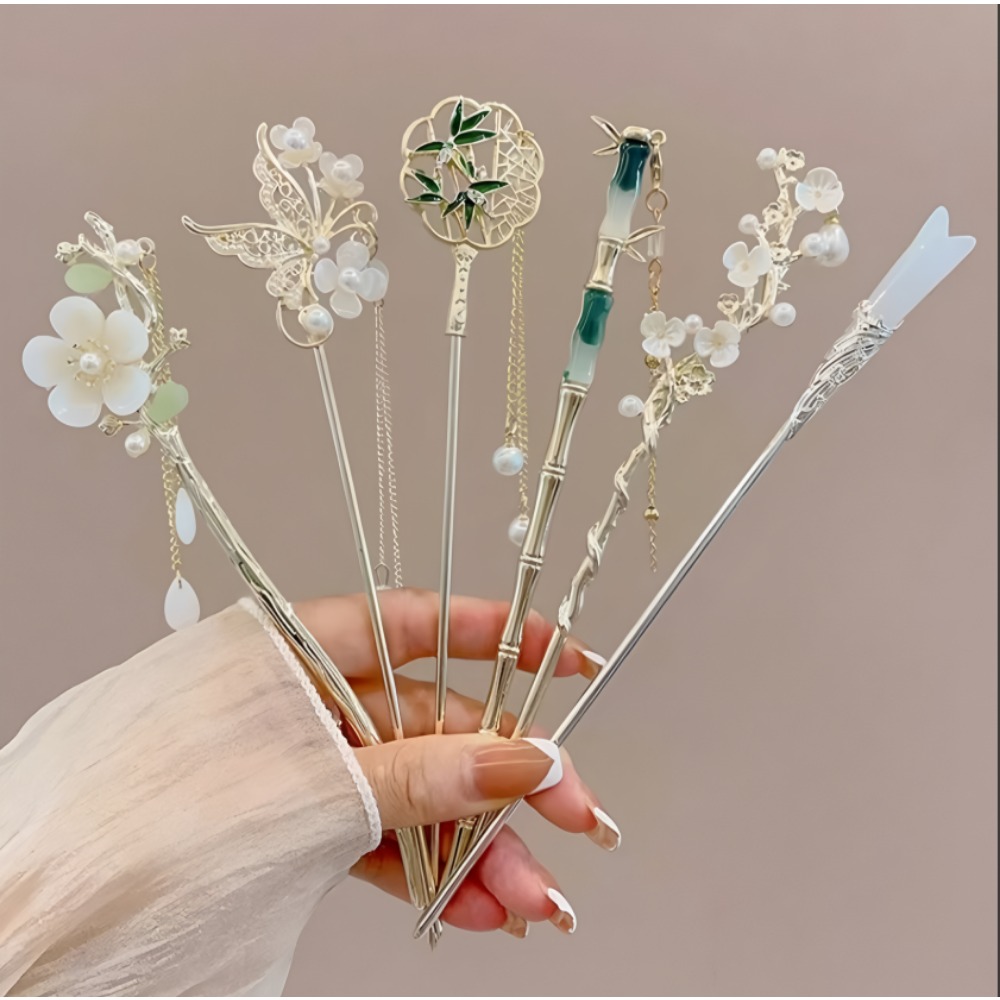 1/6pcs Elegant Chinese Style T - Tech Accessories For Women review and price