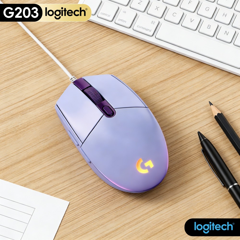 Logitech G203 Wired Gaming Mou - Logitech Mouse G203 review and price