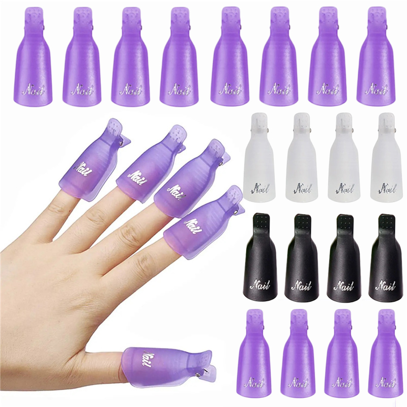 10Pcs Plastic Acrylic Nail Art - Nail Tech Accessories review and price