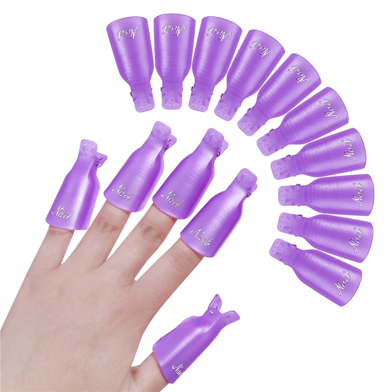 10Pcs Plastic Acrylic Nail Art - Nail Tech Accessories review and price