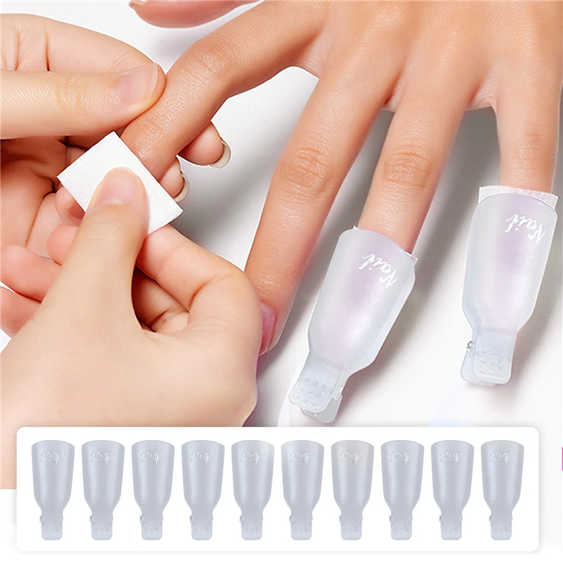 10Pcs Plastic Acrylic Nail Art - Nail Tech Accessories review and price