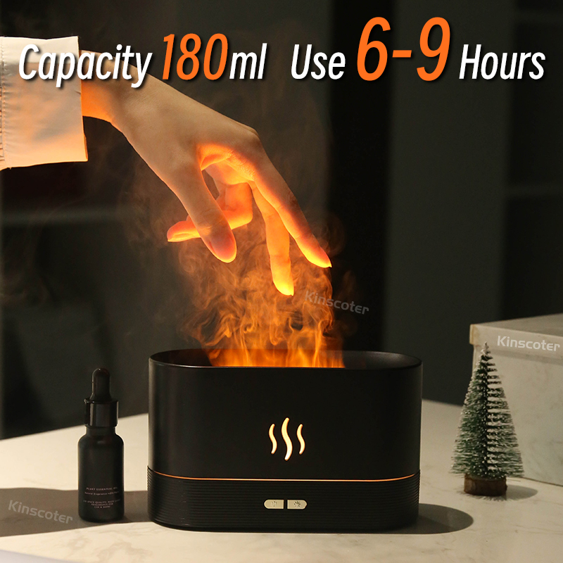 USB Desktop Flame Aroma Diffus - Tech Room Accessories review and price