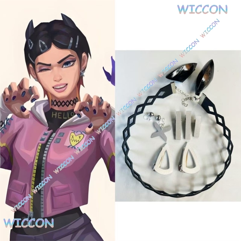 Valorant Clove  Clip Collar Bu - Tech Accessories For Women review and price