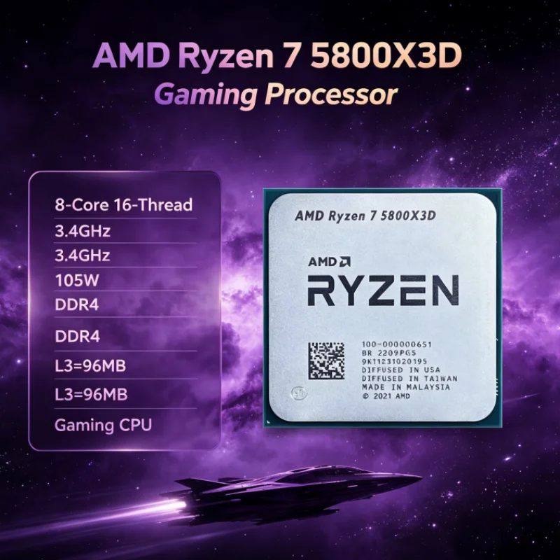 AMD R7 5800X3D 96 MB 7nm Ryzen - Amd Cpu Ryzen 7 review and price