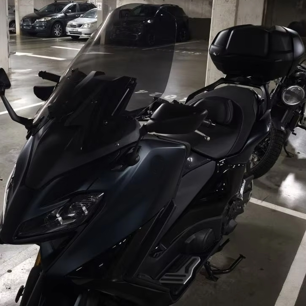 2026 TMAX 560 Windscreen Winds - Moto Tech Accessories & Workshop review and price