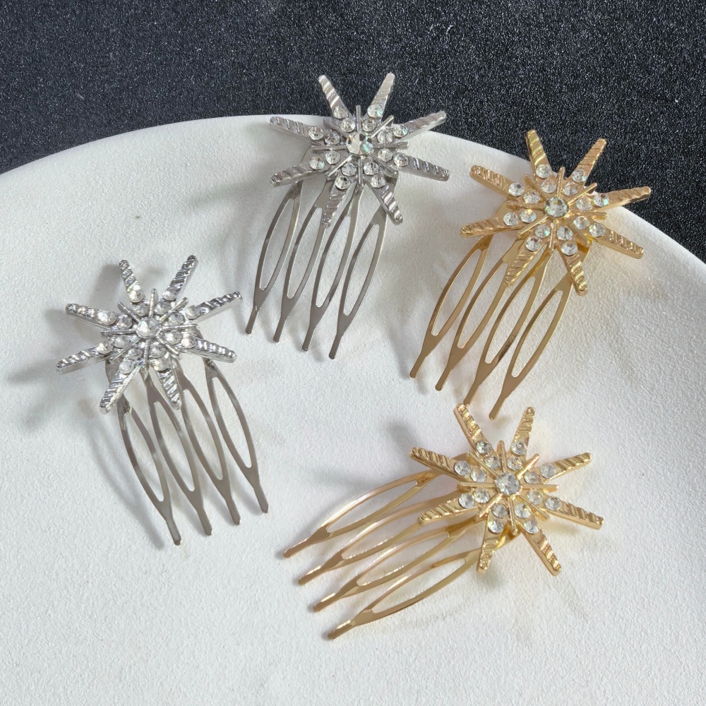Luxury Starburst Crystal Hairp - Tech Accessories For Women review and price