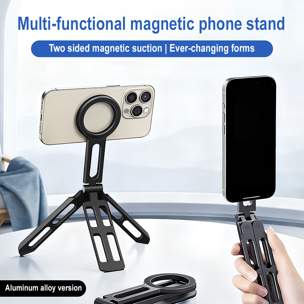 Magnetic Phone Holder Four-axi - Phone Stand Aluminum review and price