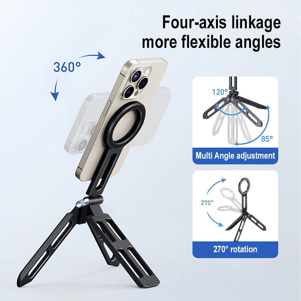 Magnetic Phone Holder Four-axi - Phone Stand Aluminum review and price