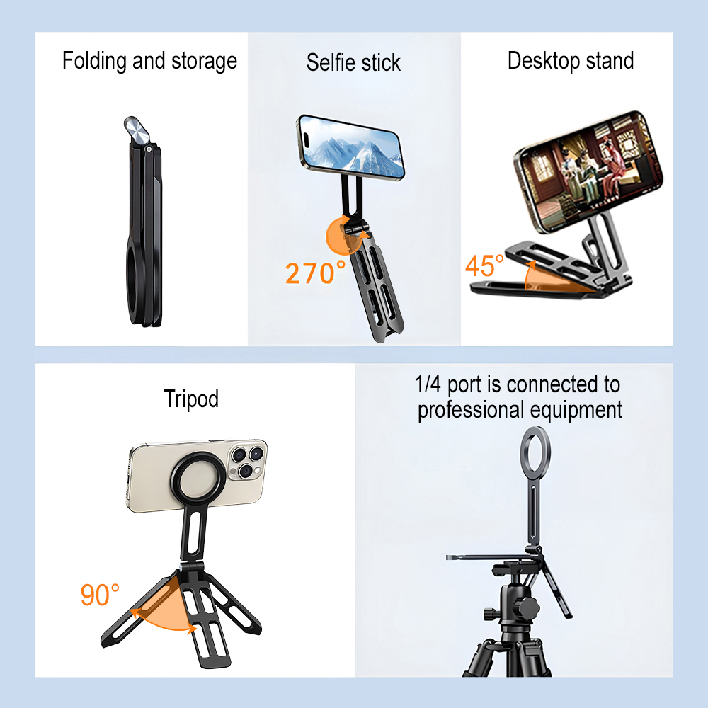 Magnetic Phone Holder Four-axi - Phone Stand Aluminum review and price